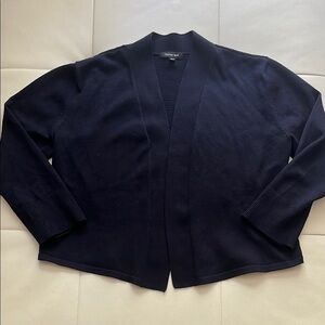 VERVI AMI NAVY BLUE CARDIGAN SHRUG, size small